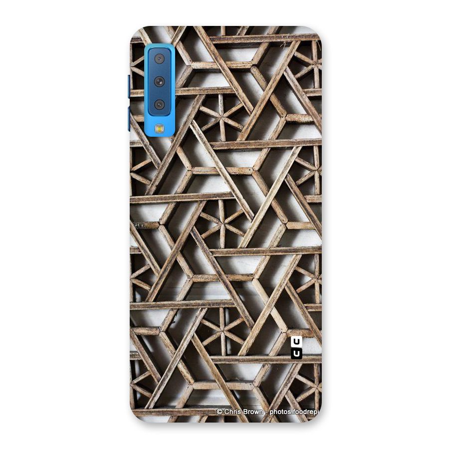 Wheel Design Back Case for Galaxy A7 (2018)