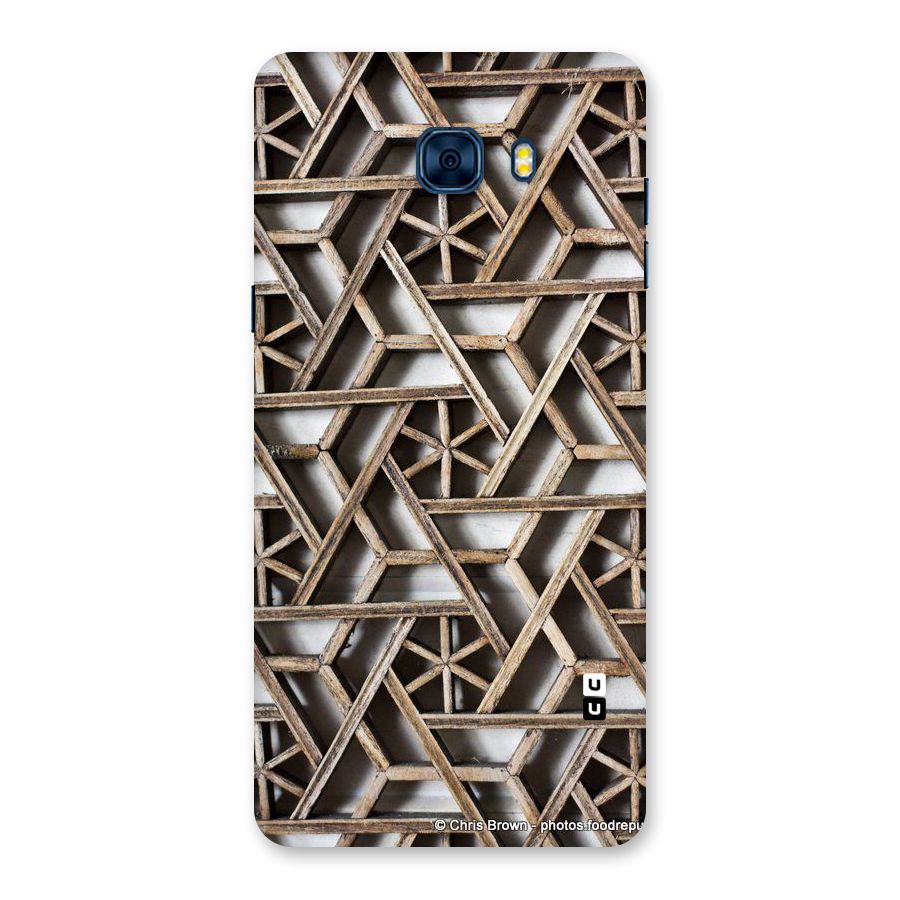 Wheel Design Back Case for Galaxy C7 Pro