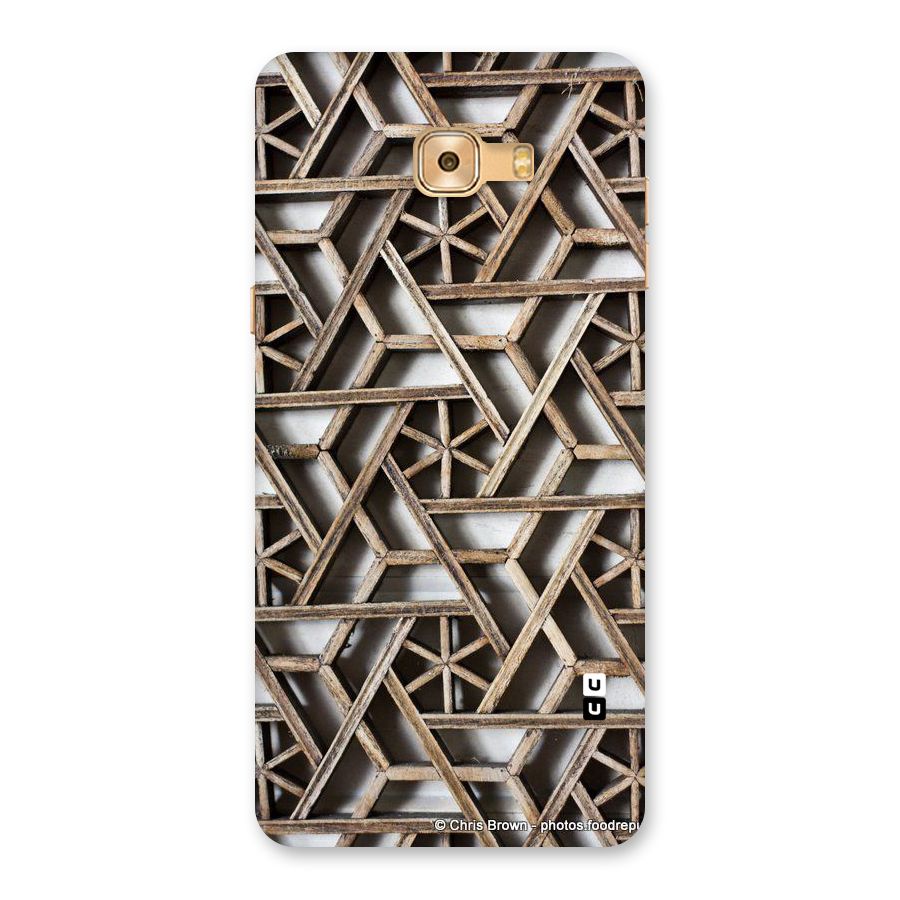 Wheel Design Back Case for Galaxy C9 Pro