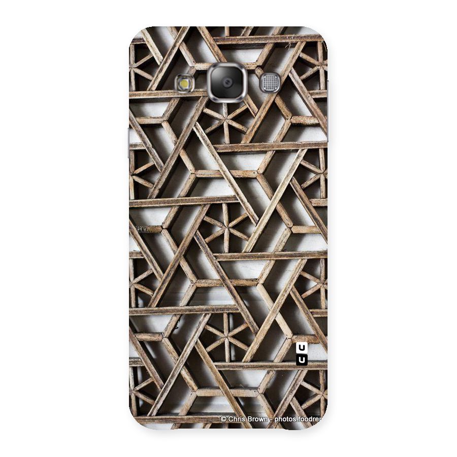 Wheel Design Back Case for Galaxy E7