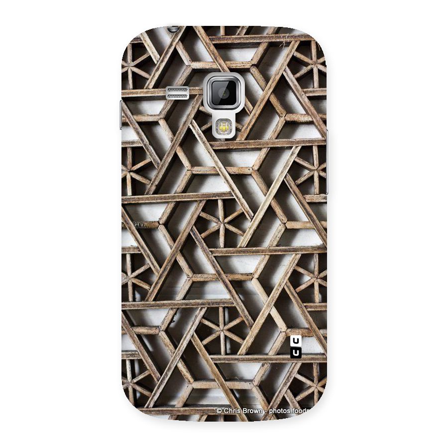 Wheel Design Back Case for Galaxy S Duos