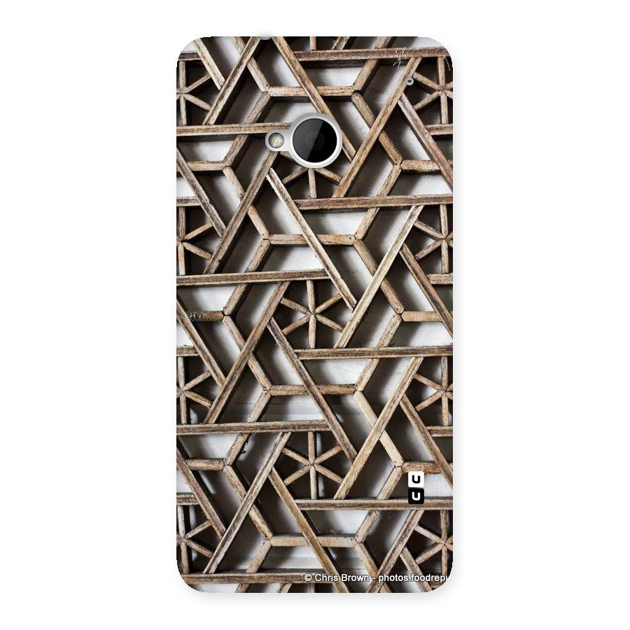 Wheel Design Back Case for HTC One M7