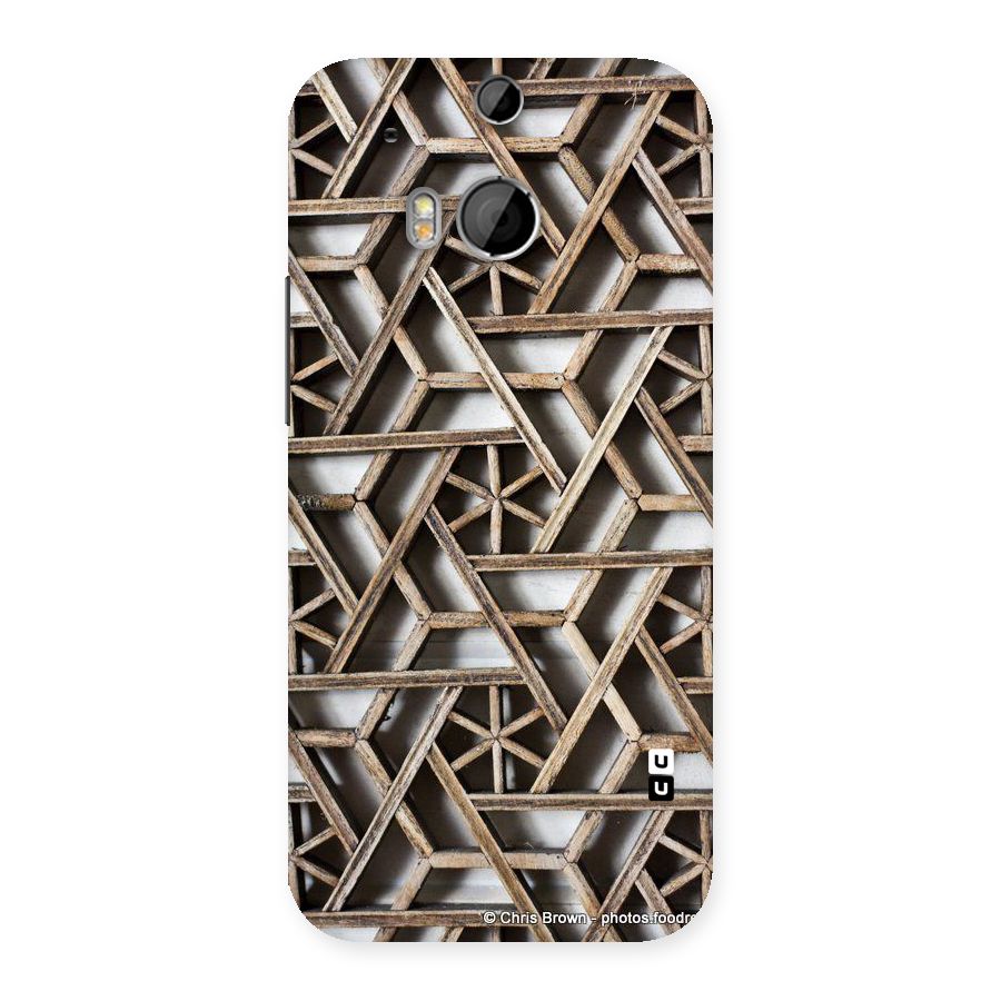 Wheel Design Back Case for HTC One M8