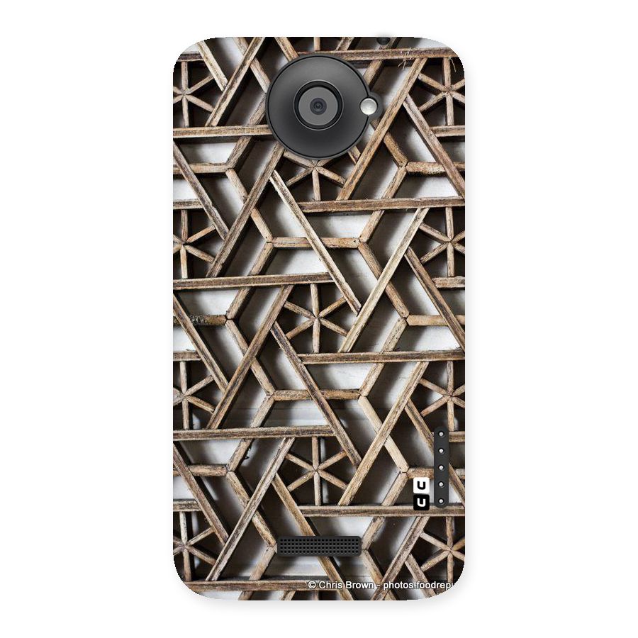 Wheel Design Back Case for HTC One X