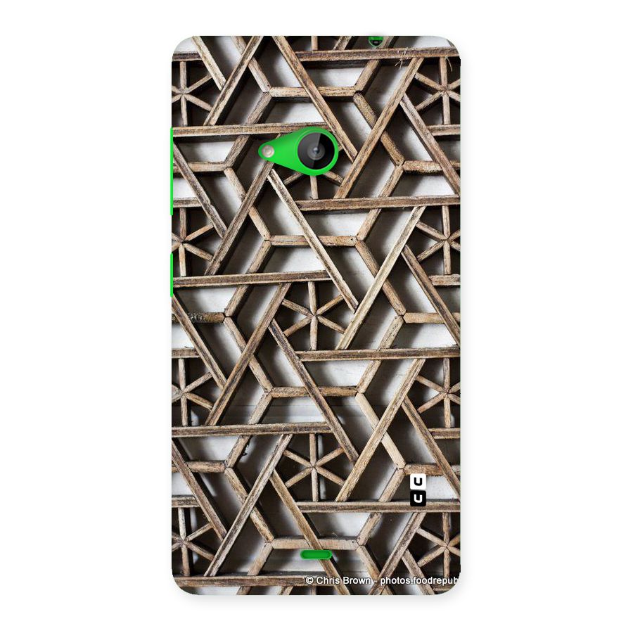Wheel Design Back Case for Lumia 535