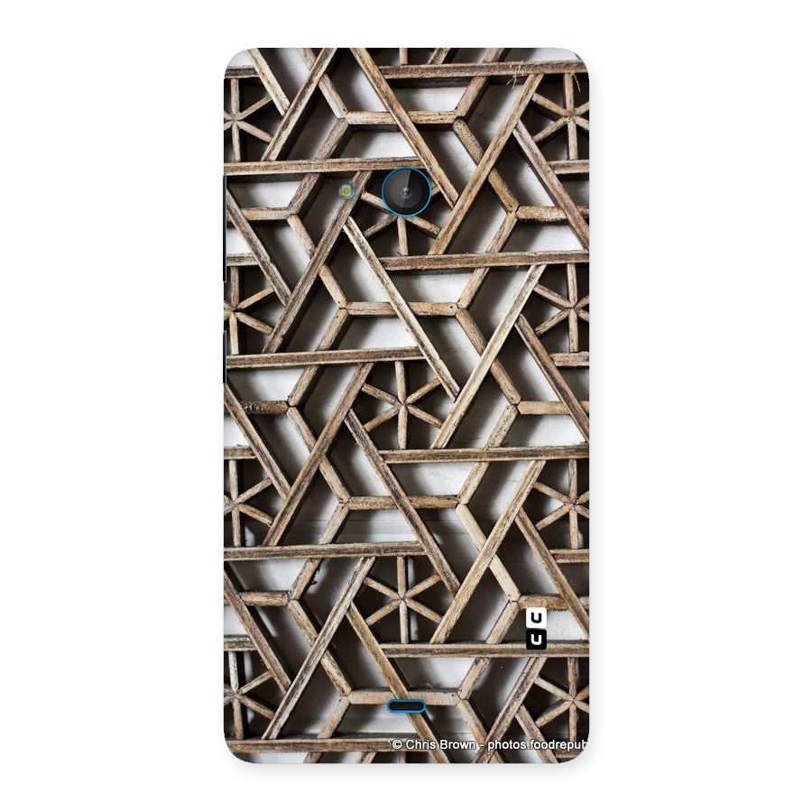 Wheel Design Back Case for Lumia 540