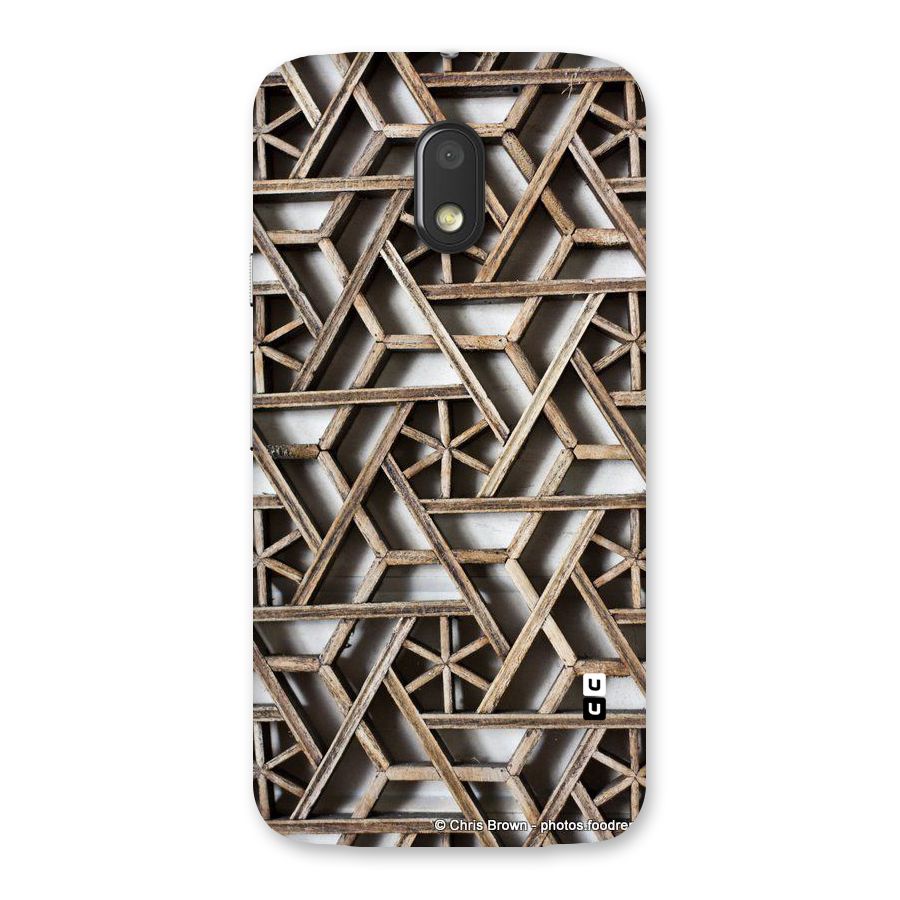 Wheel Design Back Case for Moto E3 Power