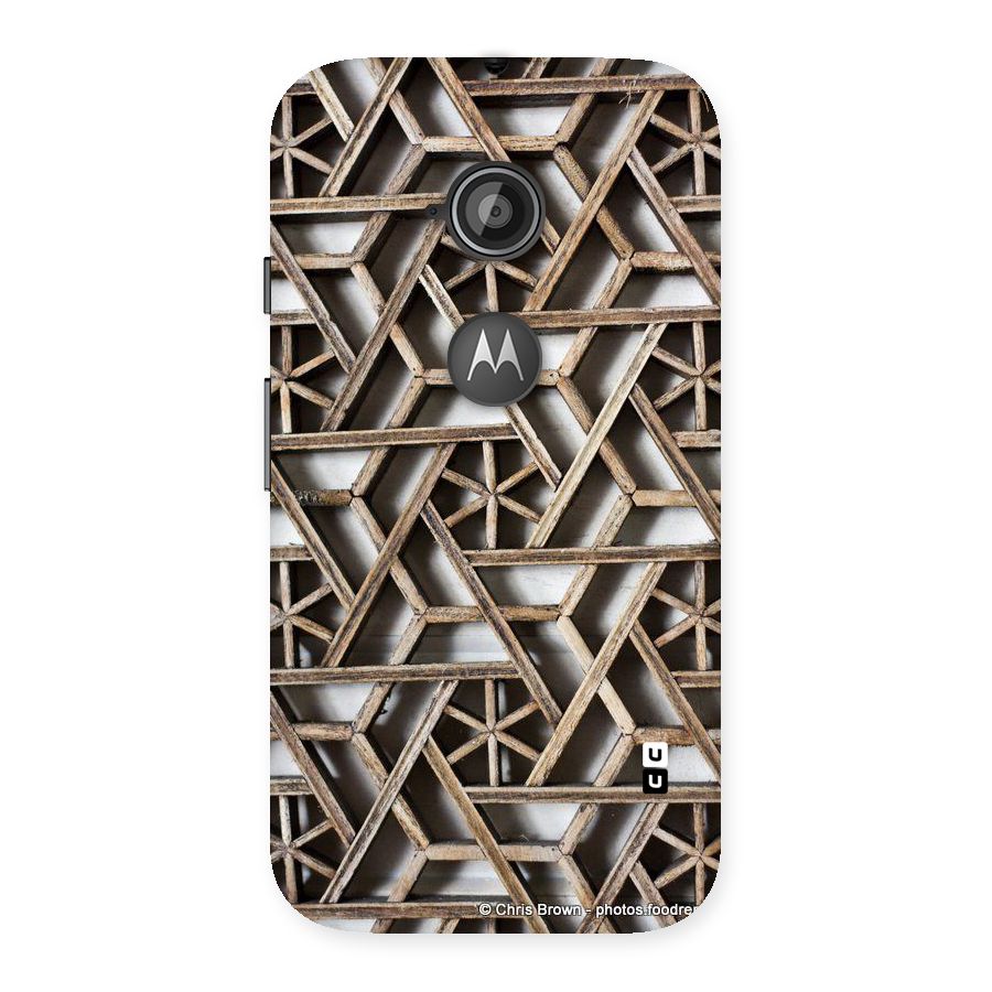 Wheel Design Back Case for Moto E 2nd Gen