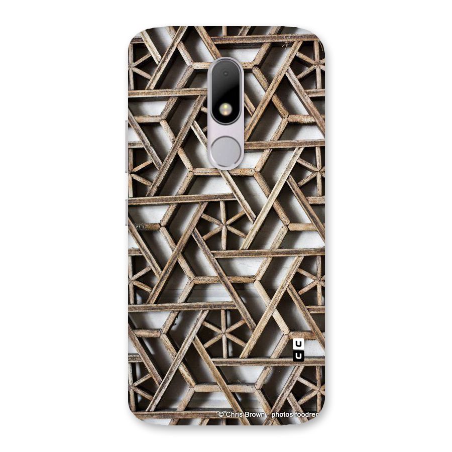 Wheel Design Back Case for Moto M