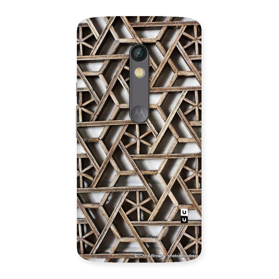 Wheel Design Back Case for Moto X Play