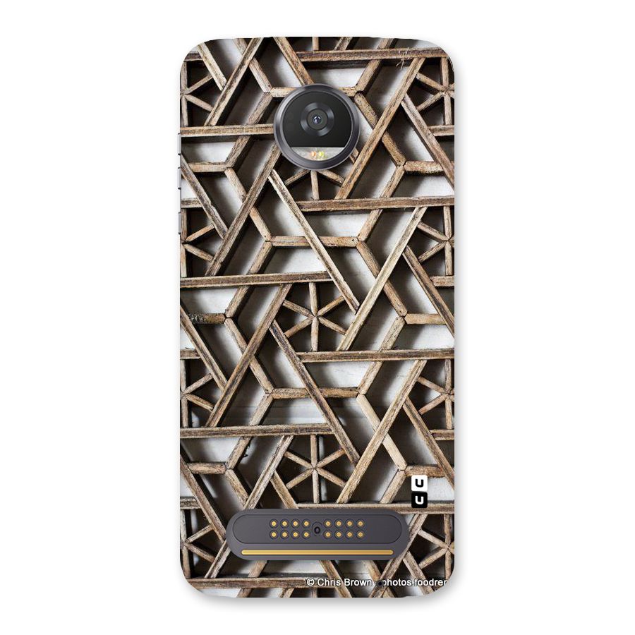 Wheel Design Back Case for Moto Z2 Play