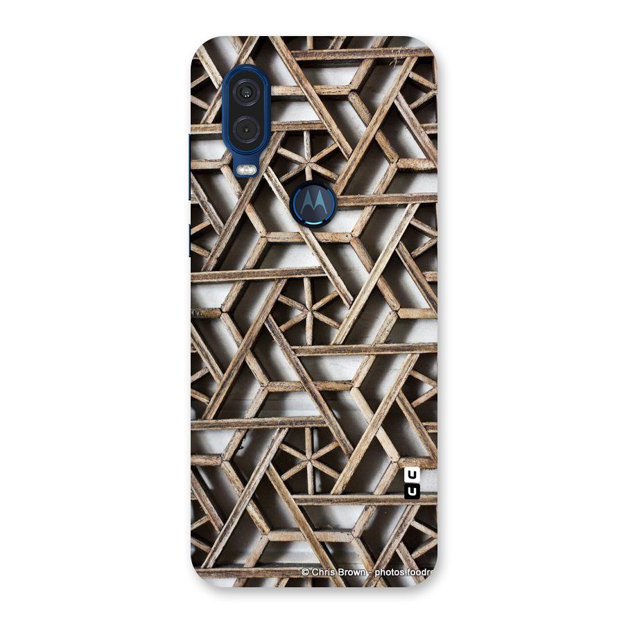 Wheel Design Back Case for Motorola One Vision