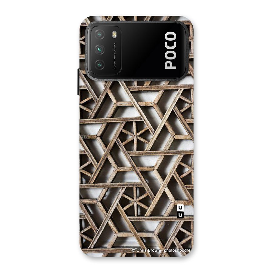 Wheel Design Back Case for Poco M3