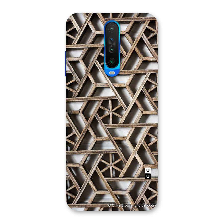 Wheel Design Back Case for Poco X2