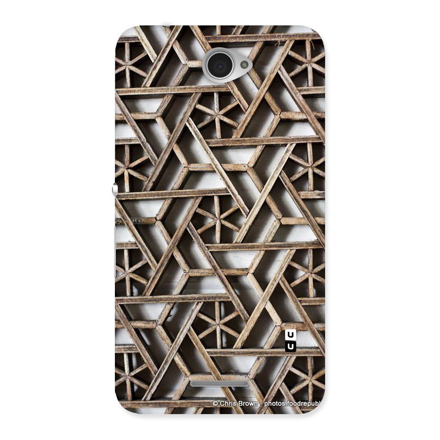 Wheel Design Back Case for Sony Xperia E4