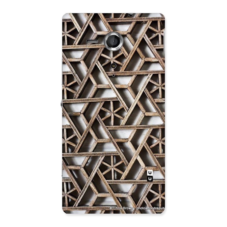Wheel Design Back Case for Sony Xperia SP