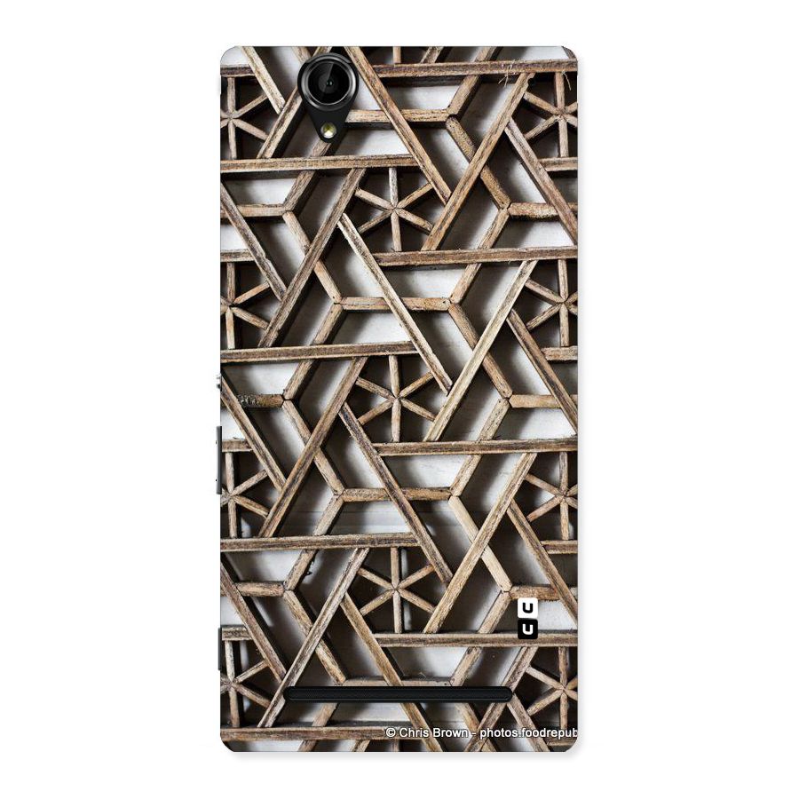 Wheel Design Back Case for Sony Xperia T2