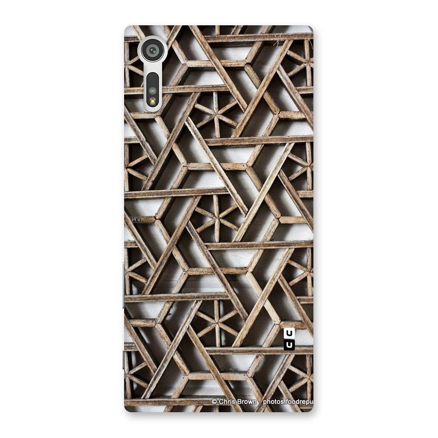 Wheel Design Back Case for Xperia XZ