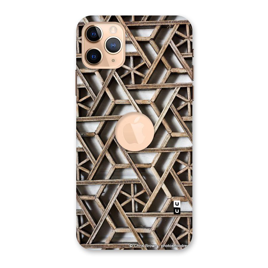 Wheel Design Back Case for iPhone 11 Pro Max Logo Cut