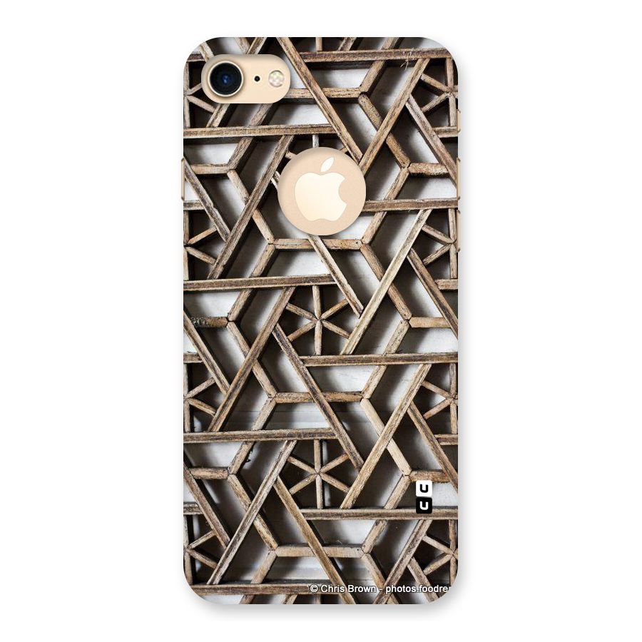 Wheel Design Back Case for iPhone 7 Logo Cut