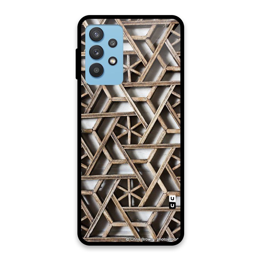 Wheel Design Glass Back Case for Galaxy M32 5G