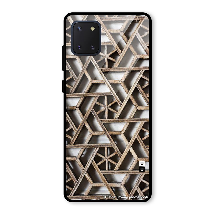 Wheel Design Glass Back Case for Galaxy Note 10 Lite