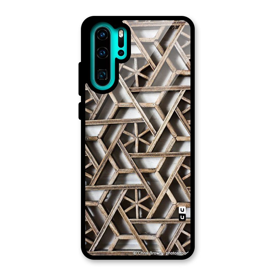 Wheel Design Glass Back Case for Huawei P30 Pro