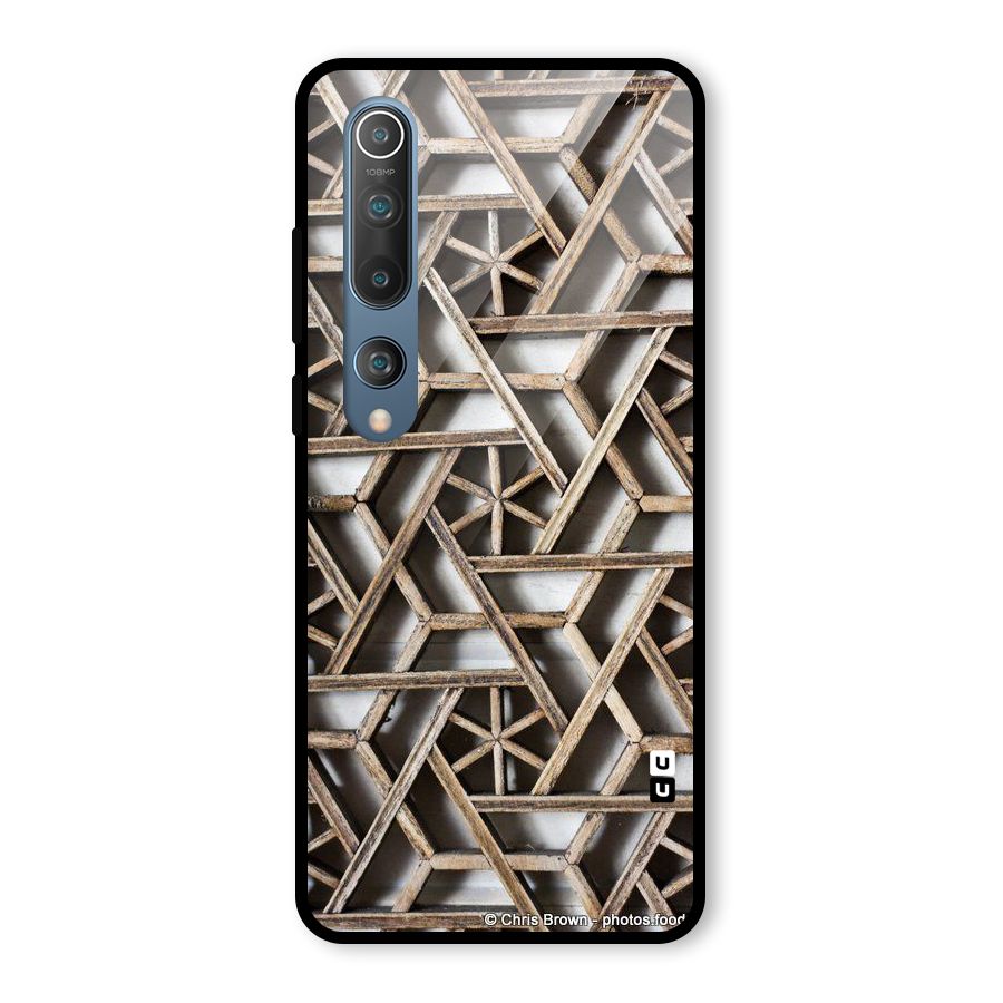 Wheel Design Glass Back Case for Mi 10