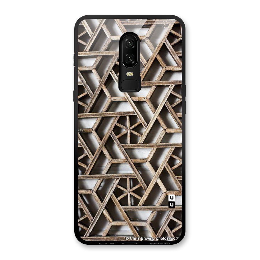 Wheel Design Glass Back Case for OnePlus 6
