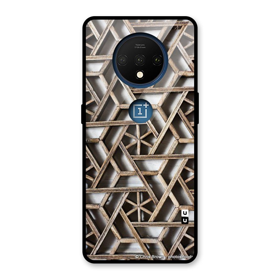 Wheel Design Glass Back Case for OnePlus 7T