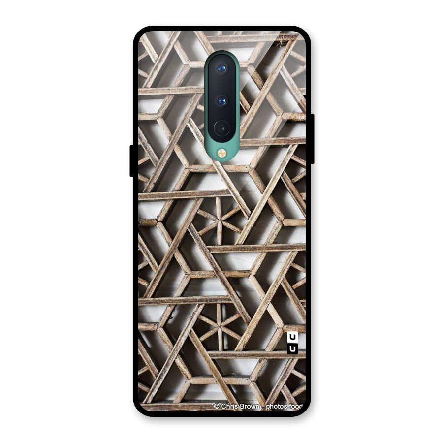 Wheel Design Glass Back Case for OnePlus 8