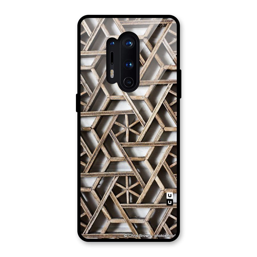 Wheel Design Glass Back Case for OnePlus 8 Pro