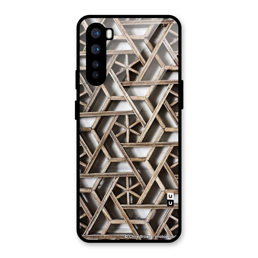 Wheel Design Glass Back Case for OnePlus Nord