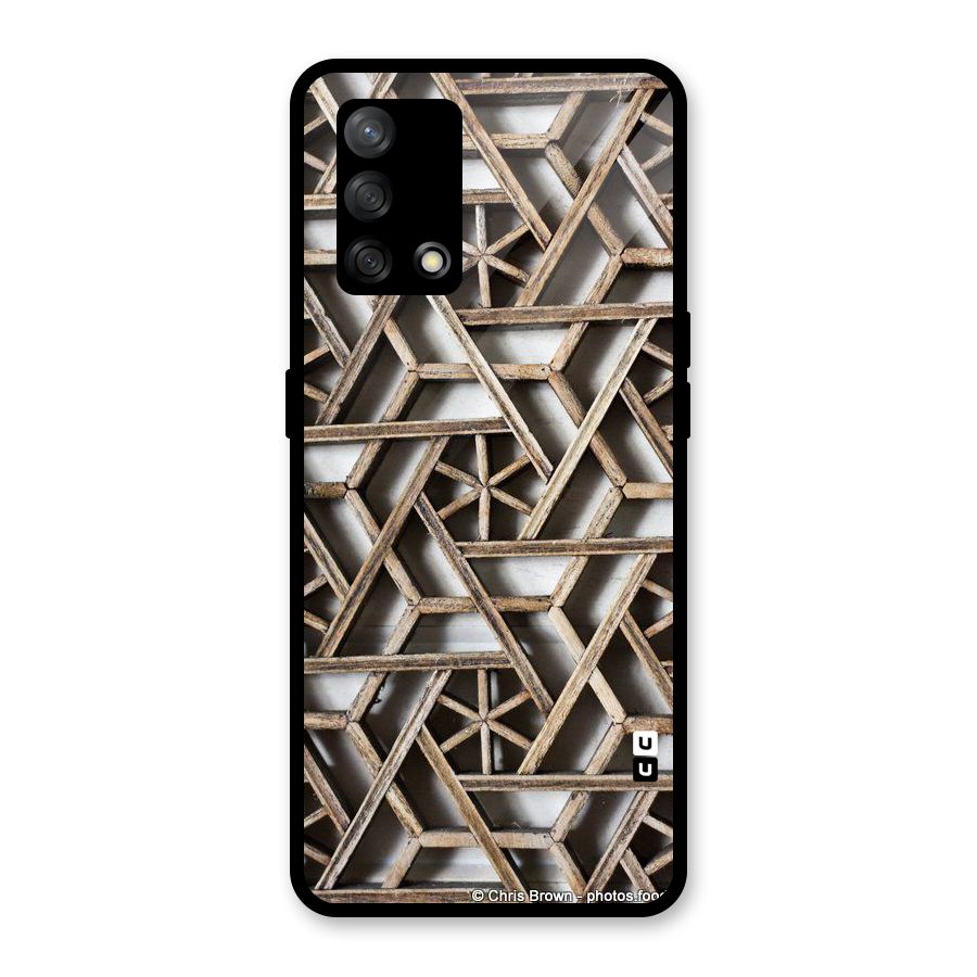 Wheel Design Glass Back Case for Oppo F19