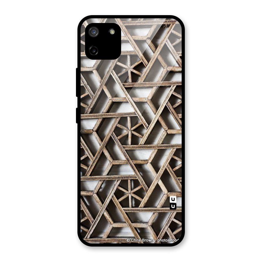 Wheel Design Glass Back Case for Realme C11