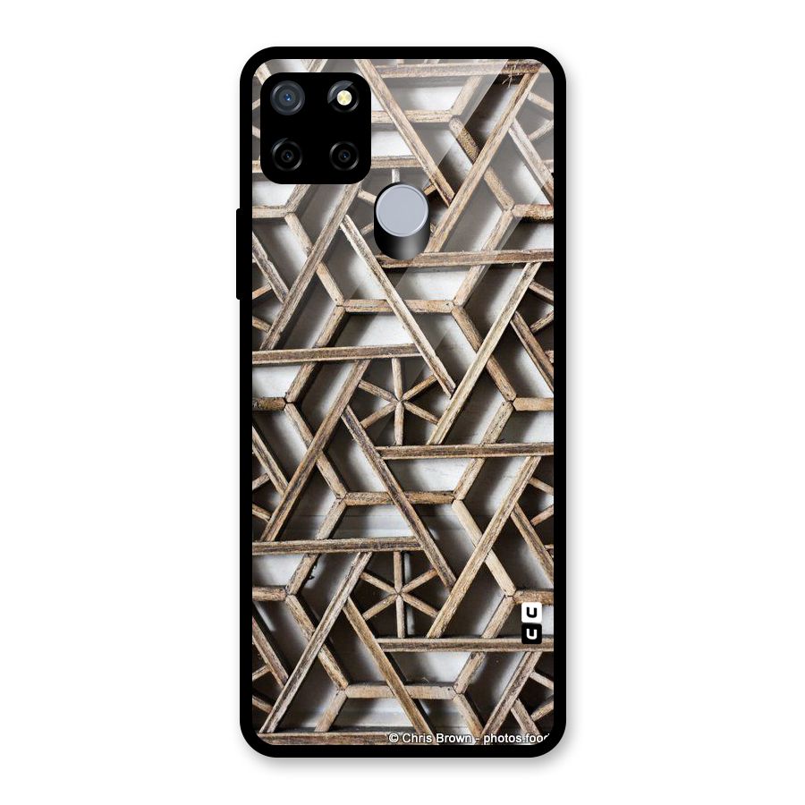 Wheel Design Glass Back Case for Realme Narzo 30A