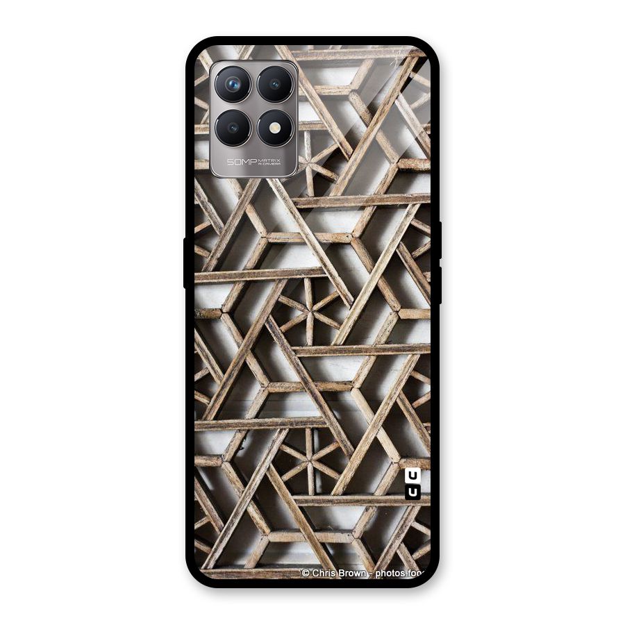 Wheel Design Glass Back Case for Realme Narzo 50