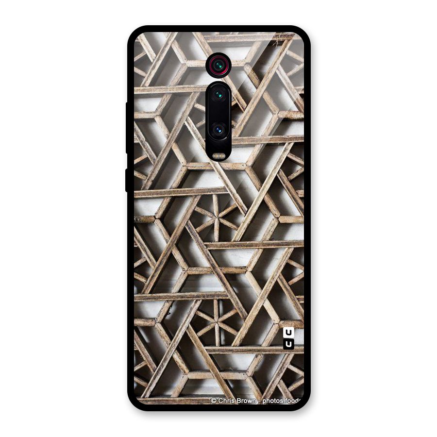 Wheel Design Glass Back Case for Redmi K20