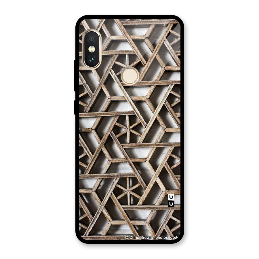 Wheel Design Glass Back Case for Redmi Note 5 Pro