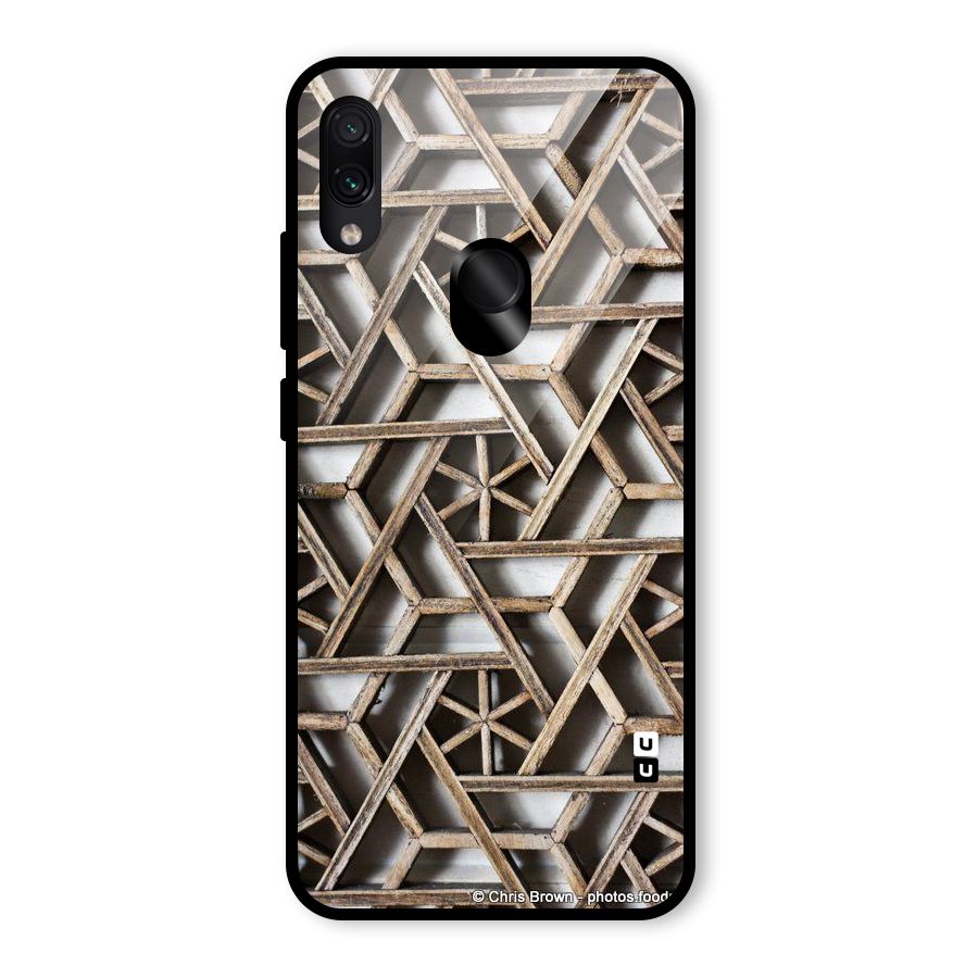 Wheel Design Glass Back Case for Redmi Note 7 Pro