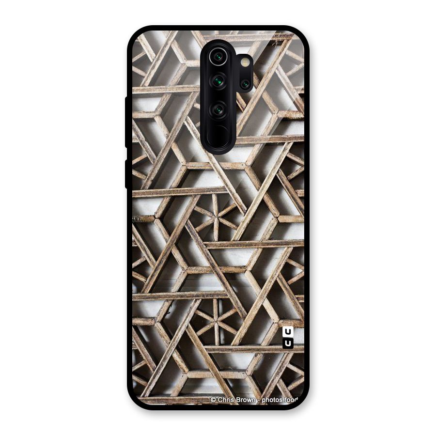 Wheel Design Glass Back Case for Redmi Note 8 Pro