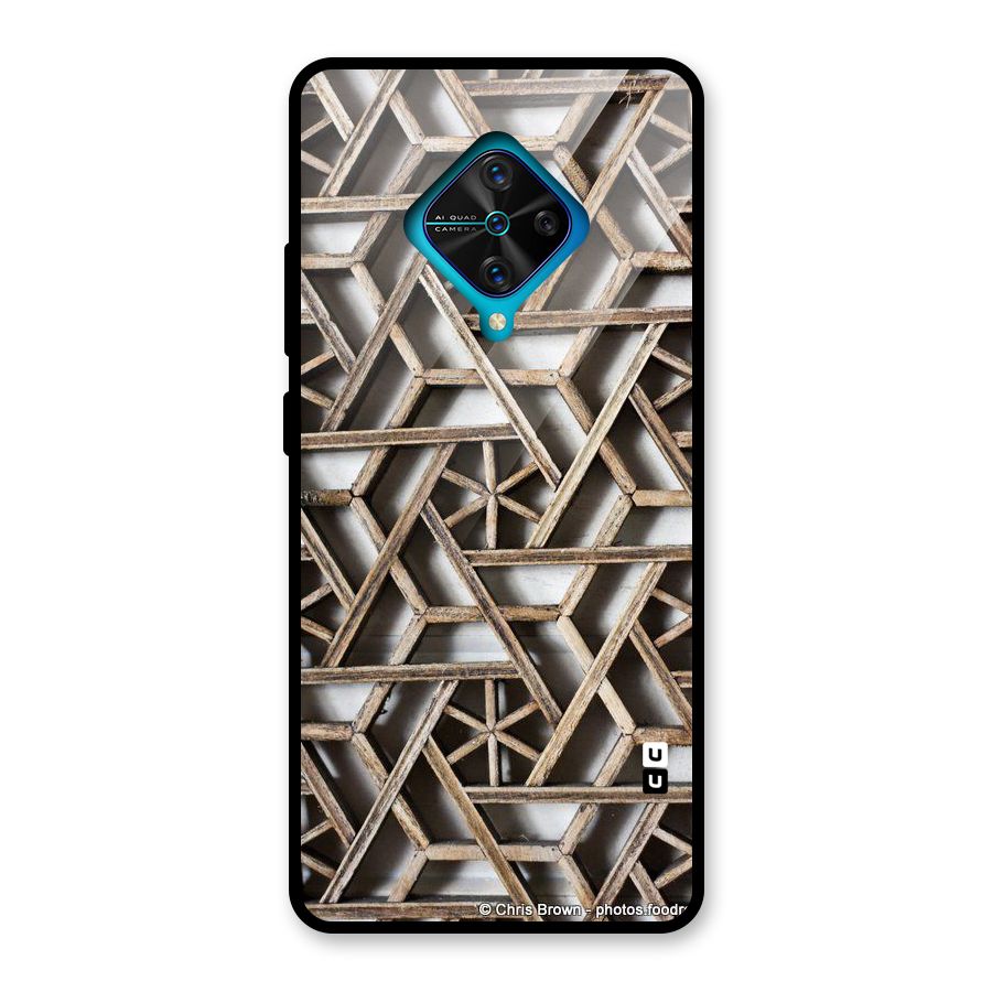 Wheel Design Glass Back Case for Vivo S1 Pro