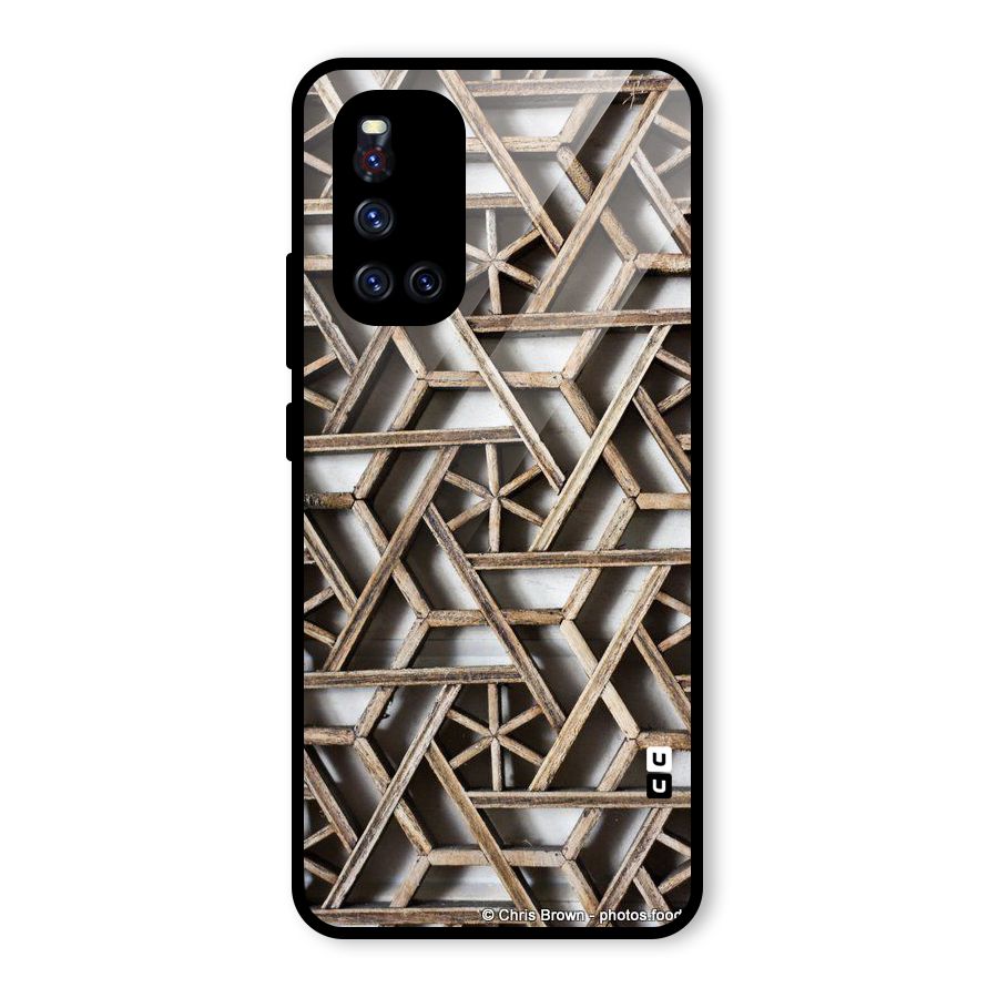 Wheel Design Glass Back Case for Vivo V19