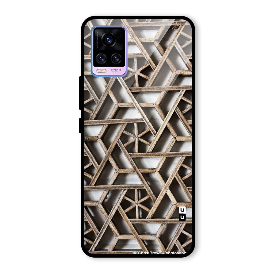 Wheel Design Glass Back Case for Vivo V20 Pro