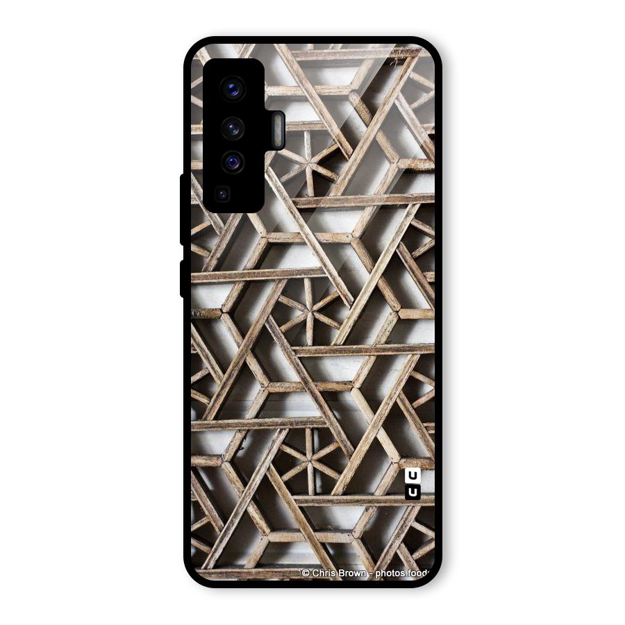 Wheel Design Glass Back Case for Vivo X50