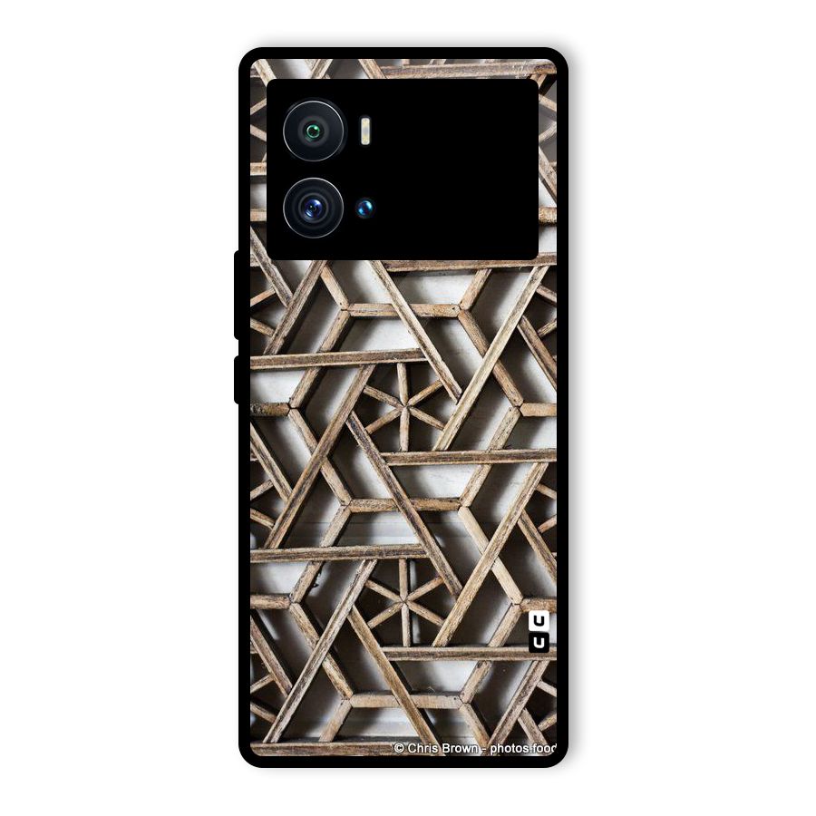 Wheel Design Glass Back Case for Vivo iQOO 9 Pro