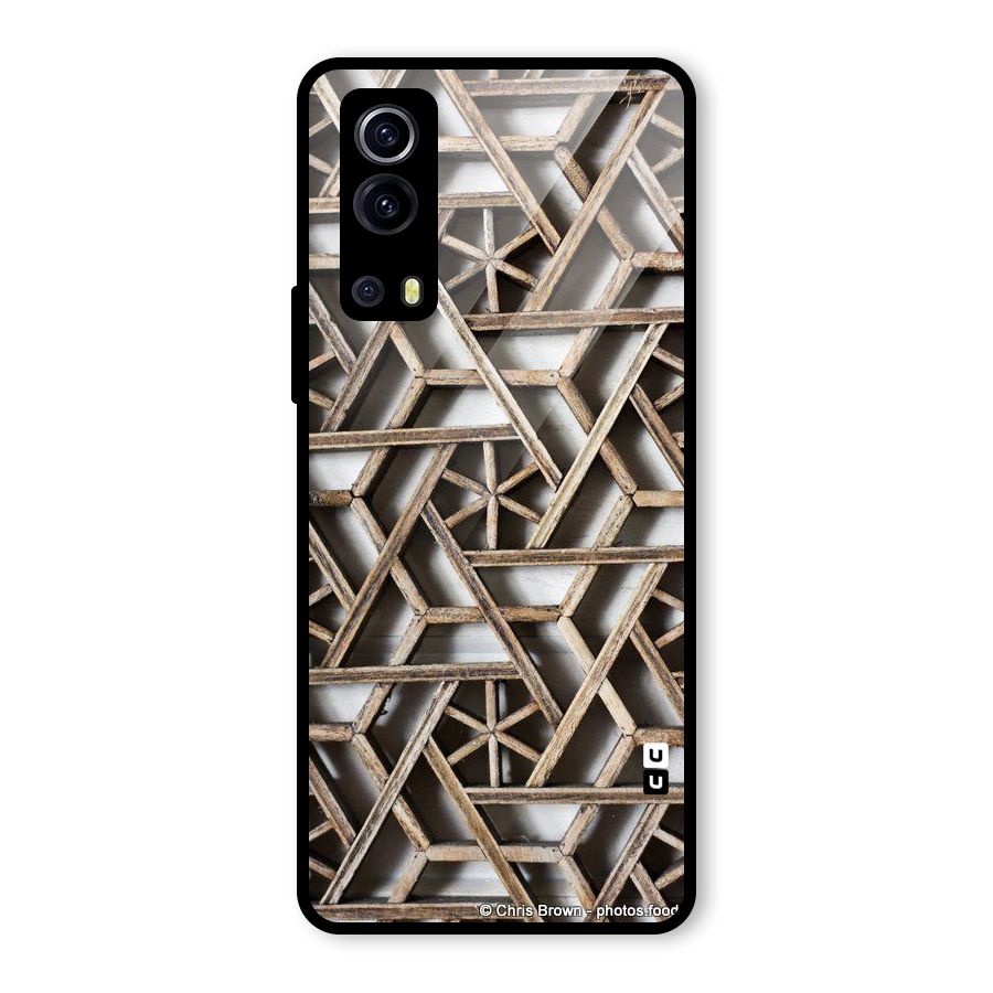 Wheel Design Glass Back Case for Vivo iQOO Z3