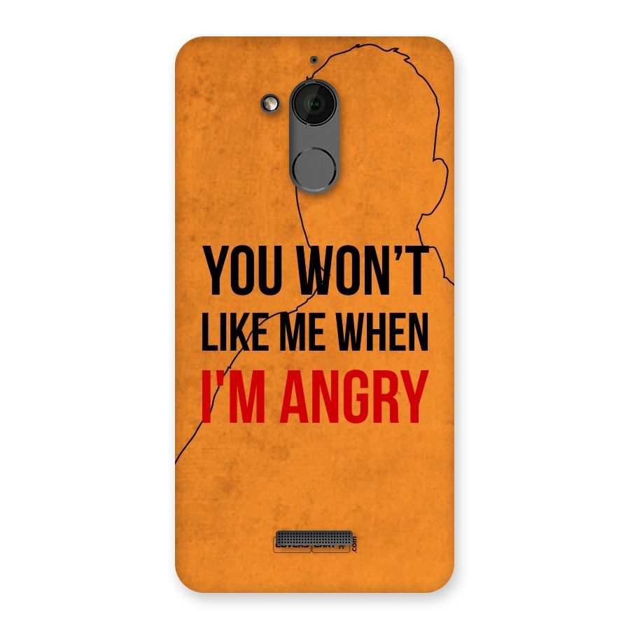 When I M Angry Back Case for Coolpad Note 5