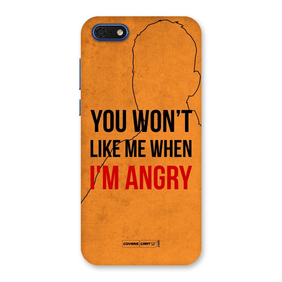 When I M Angry Back Case for Honor 7s