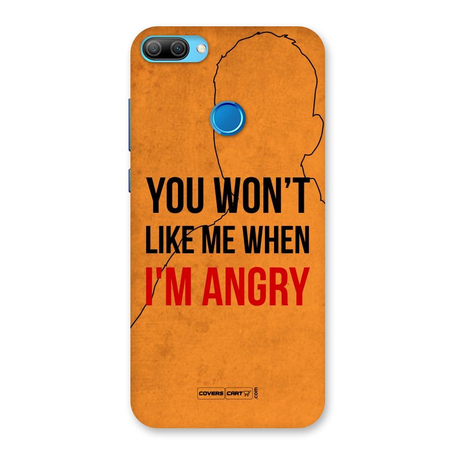 When I M Angry Back Case for Honor 9N